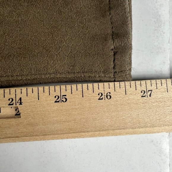 7 For All Mankind Jeans Womens 29 Skinny Ankle Tan Brown Snakeskin Stretch Denim - Picture 12 of 16